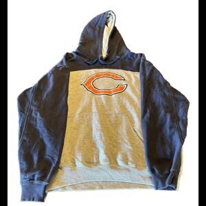 Vintage Chicago Bears NFL Hooded Sweatshirt Size XL